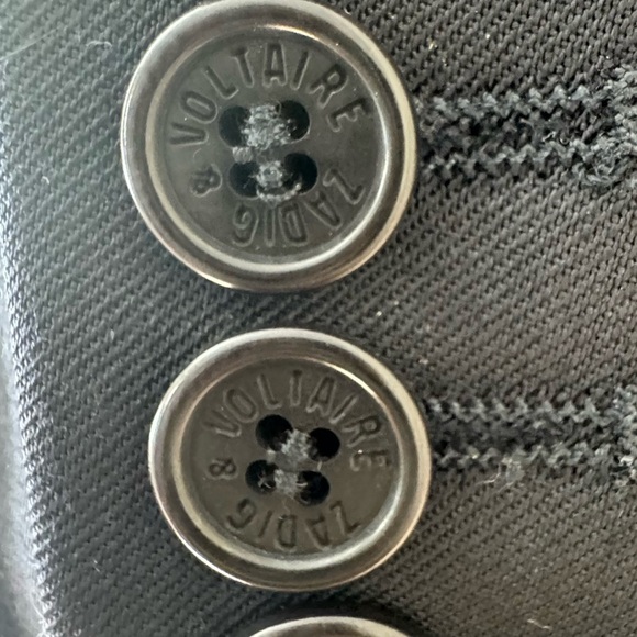 Zadig and Voltaire Dark Navy Blazer. Unisex. Size M - Picture 5 of 5